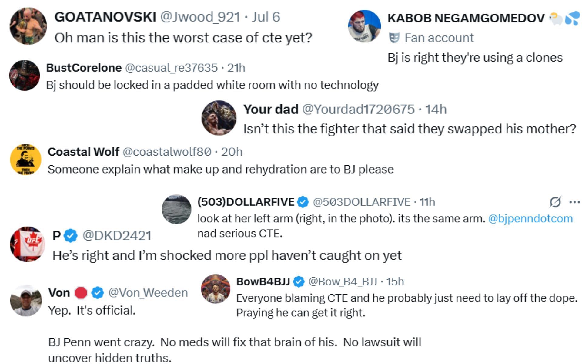 Screenshots courtesy: @Bendaman2001 on X